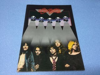 Aerosmith /1977 Japan Concert Program/ Steven Tayler,  Joe Perry,  Tom Hamilton