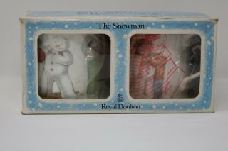 The Snowman Royal Doulton Mug Set England,  1985,