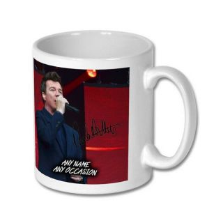 Rick Astley 1 Personalised Gift Signed Large Mug Coffee Tea Cup