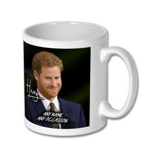 Prince Harry 1 Personalised Gift Signed Large Mug Coffee Tea Cup