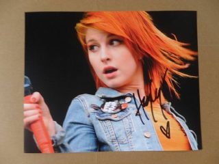 Hayley Williams Signed /autographed Photo " Laughter "
