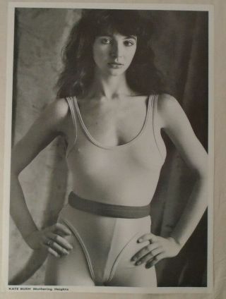 Kate Bush Wuthering Heights Poster Braless Photo