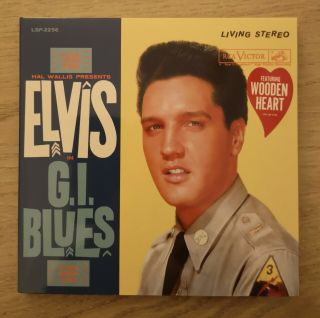 Elvis Presley - G.  I.  Blues (vol 1) Ftd 2 X Cd 2012 Booklet/gatefold Sleeve