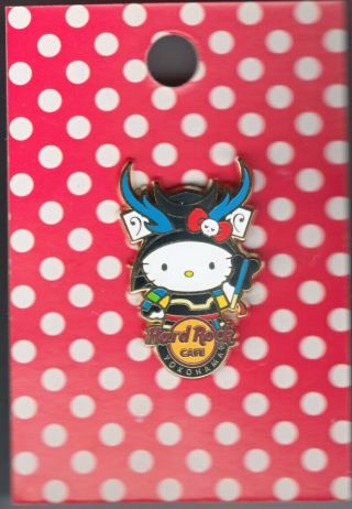 Hard Rock Cafe Pin: Yokohama Hello Kitty Traditional Costume Le200