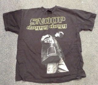 Snoop Doggy Dogg Gun Rare Shirt Death Row Records 2005 Vintage