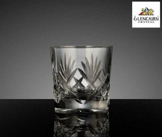 Glencairn Skye Rocks Tumbler Hand Cut Crystal In Gift Box,  Whisky & Spirit Glass