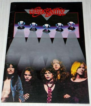 Aerosmith Tour Book 1977 Japan Program Pamphlet
