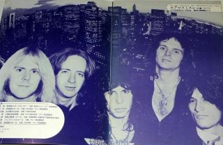 Aerosmith Tour Book 1977 Japan Program Pamphlet 2