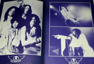 Aerosmith Tour Book 1977 Japan Program Pamphlet 5