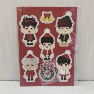 Authentic/official Exo Sehun Kai Coex Sing For You Christmas Paper Toy Garander