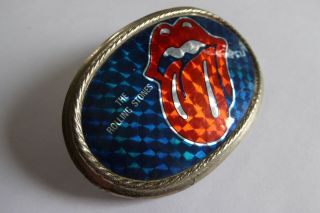 The Rolling Stones Vintage 1978 Belt Buckle 2