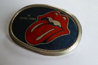 The Rolling Stones Vintage 1978 Belt Buckle 3
