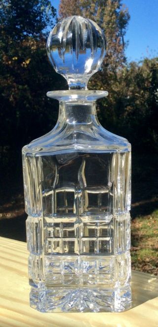 Marquis By Waterford Crystal Decanter With Sticker
