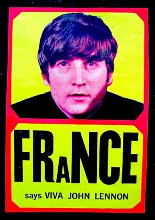 Beatles 1964 Luggage Sticker Set Paul John George Ringo 3