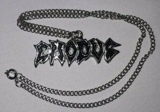Vintage Exodus Necklace - Gary Holt Slayer