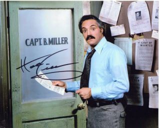 Hal Linden Actor Barney Miller Signed 8x10 Photo With