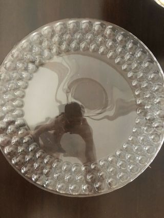 Tiffany & Co.  " Honeycomb " Crystal Serving Platter
