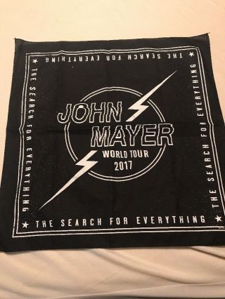 The Search For Everything John Mayer Bandana