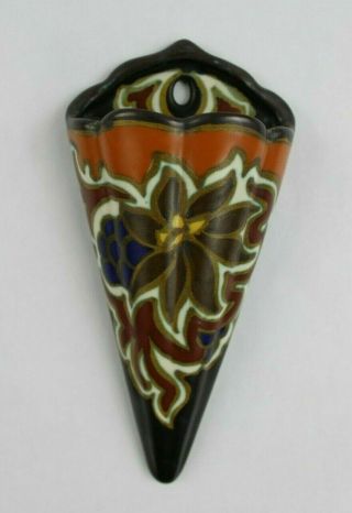Vintage Gouda Plazuid Holland Wall / Vase Pocket