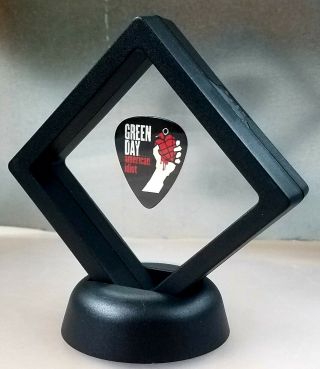 Green Day Guitar Pick Display Framed Rock Band Pop Gift Present Apparel Novelty
