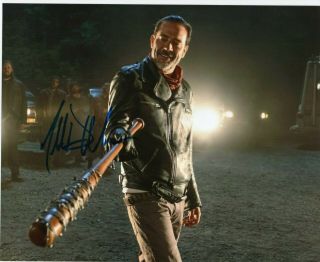 Autographed Jeffrey Dean Morgan Signed 8x10 Photo The Walking Dead