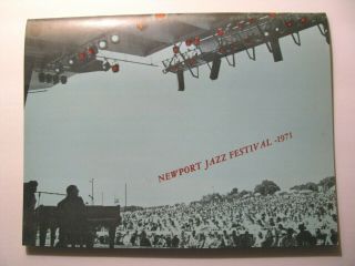 1971 Newport Jazz Festival Program – Miles Davis – Allman Brothers Band
