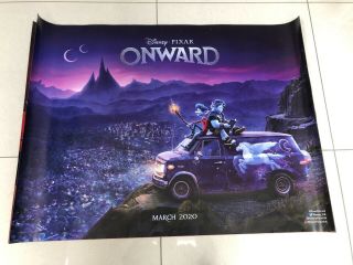 Disney Onward Uk Quad Movie Poster