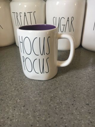 Rae Dunn Hocus Pocus Purple Mug