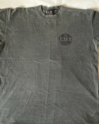 Vintage Live Secret Samadhi 1997 T - Shirt Distressed Xl