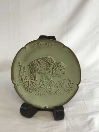 Frankoma Wildlife Plate - Buffalo