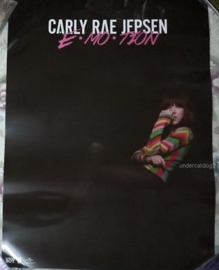 Carly Rae Jepsen E·mo·tion 2015 Taiwan Promo Poster (emotion)