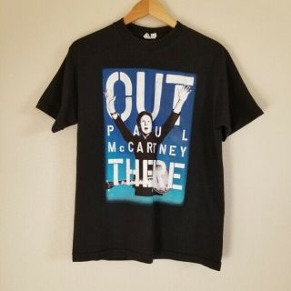 Paul Mccartney Out There Concert Tour Beatles Shirt Size M