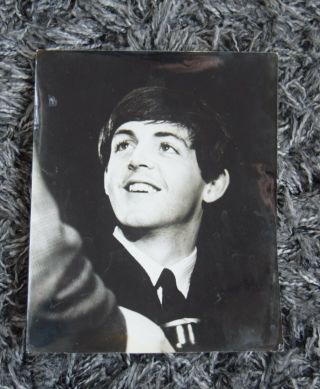 Beatles Paul Mccartney Uk 1963 Vintage 10x8 Photograph Photo Print Dk Source