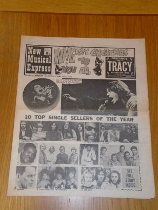 Nme 1198 1969 December 27 Fleetwood Mac Marvin Gaye Stevie Wonder Beatles