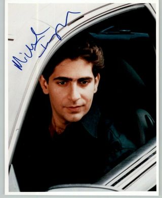Michael Imperioli Signed Sopranos 8x10 Photo Sitting In Car Bc404