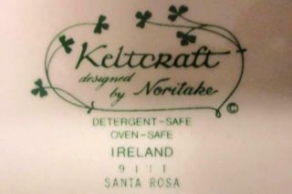 Keltcraft Noritake Ireland 9111 Santa Rosa Dinner Set of 12 Dinner Salad Bowls 5