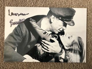 Lauren Bacall Signed/autographed Photo Humphrey Bogart Deceased