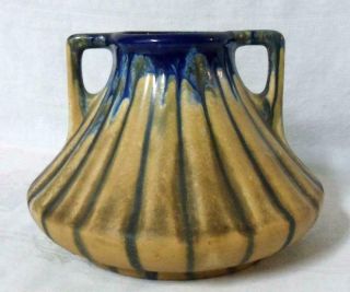 Stickley Era Belgium Arts & Crafts Art Pottery Vase