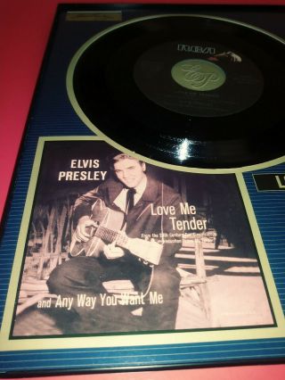 ELVIS PRESLEY RARE 1956 COLLECTORS EDITION 45 RPM 