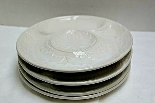 Williams Sonoma Artichoke Plates Made In Portugal - Set Of 4