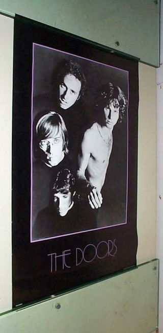 The Doors Group Vintage 80s Poster