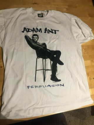 Adam Ant - 1993 Persuasion Tour T - Shirt - Size: L