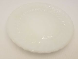Vintage Anchor Hocking Fire - King 10 " Milky White Glass Oven Proof Plate