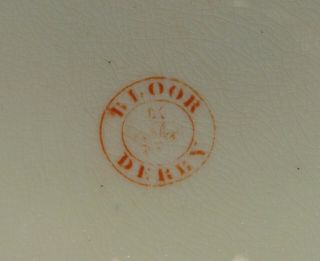 Antique English Derby Bloor Imari Daudy Dutch Welch Plate 10 