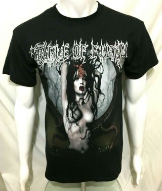 Cradle Of Filth - Creature From The Black Abyss - T - Shirt (s) Og 41i