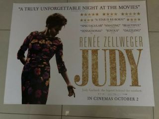Judy Uk Quad Movie Poster