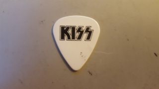 Kiss Paul Stanley Guitar Pick Hershey Pa July 5,  2000 Farewell Tour