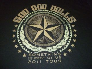 Goo Goo Dolls Tour Shirt (size Xl) Very