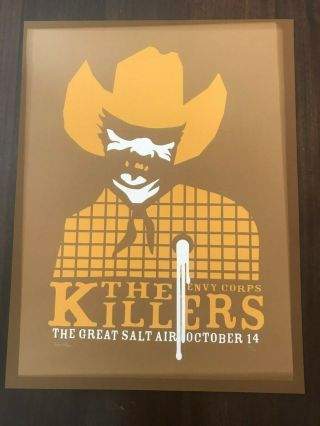 The Killers - Rare - Concert Poster - Signed And Numbered 98/186