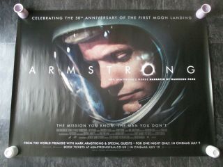 Armstrong Uk Movie Poster Quad Double - Sided Cinema Poster 2019 Rare